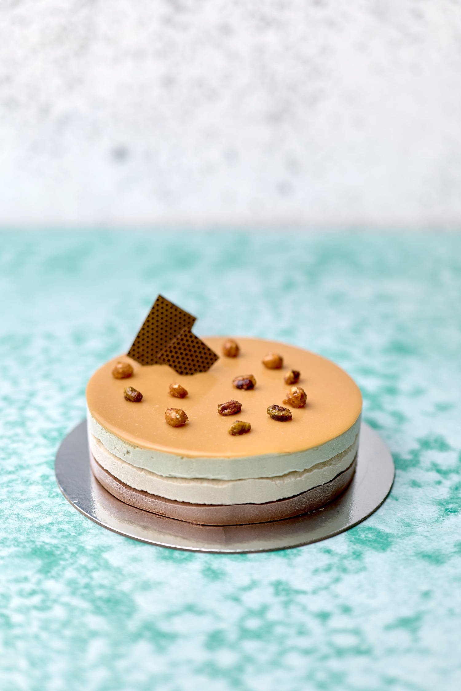 Chocolate, hazelnut and pistacchio