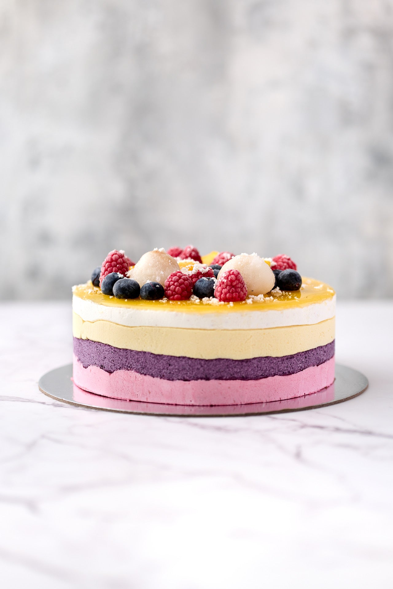 Raspberry, blueberry, mango and strawberrry