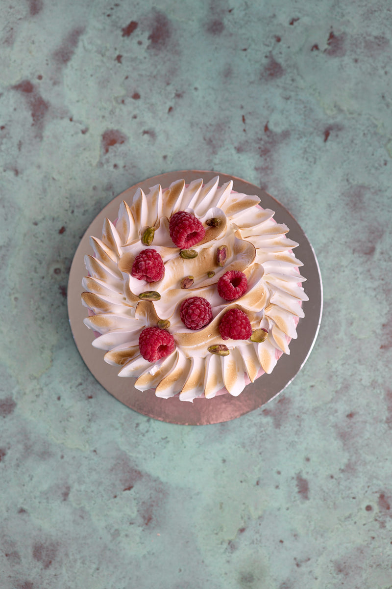 Raspberry and Pistacchio