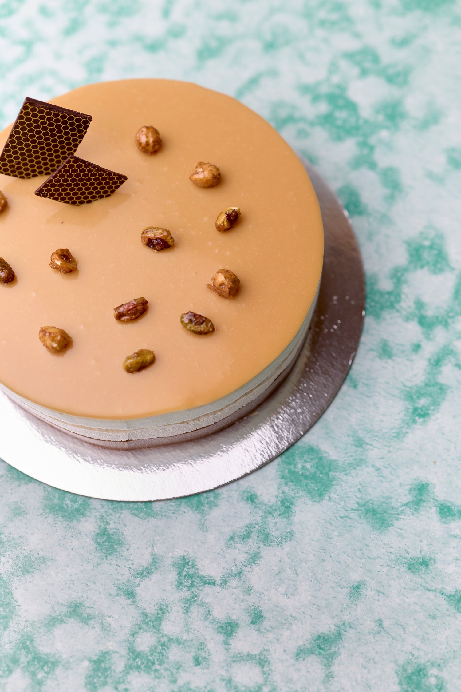 Chocolate, pistacchio, hazelnut and vanilla