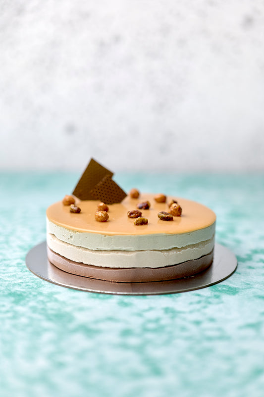 Chocolate, hazelnut and pistacchio